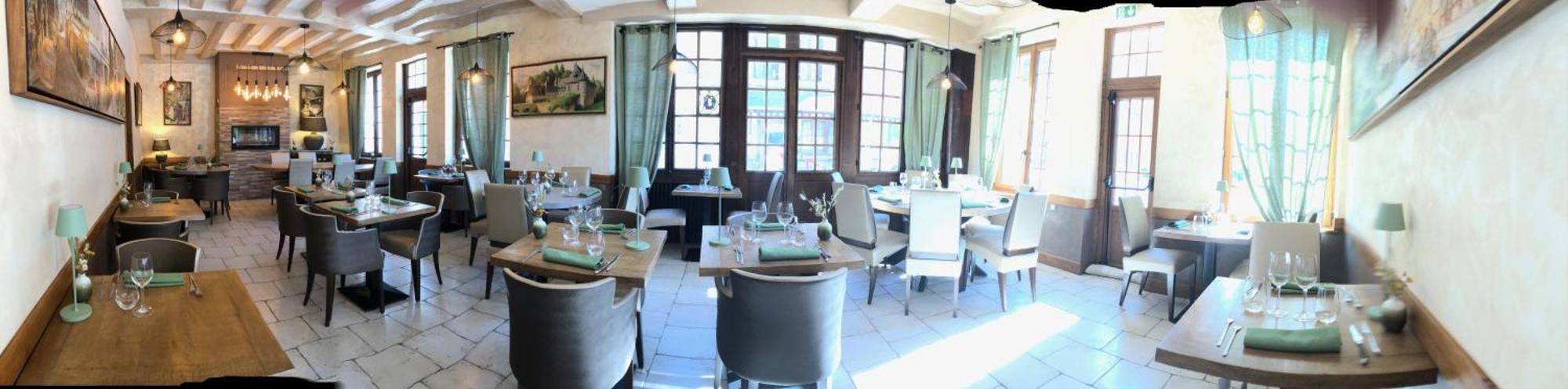 Logis Hotel Restaurant Spa L'Auberge Du President 코르메이유 외부 사진