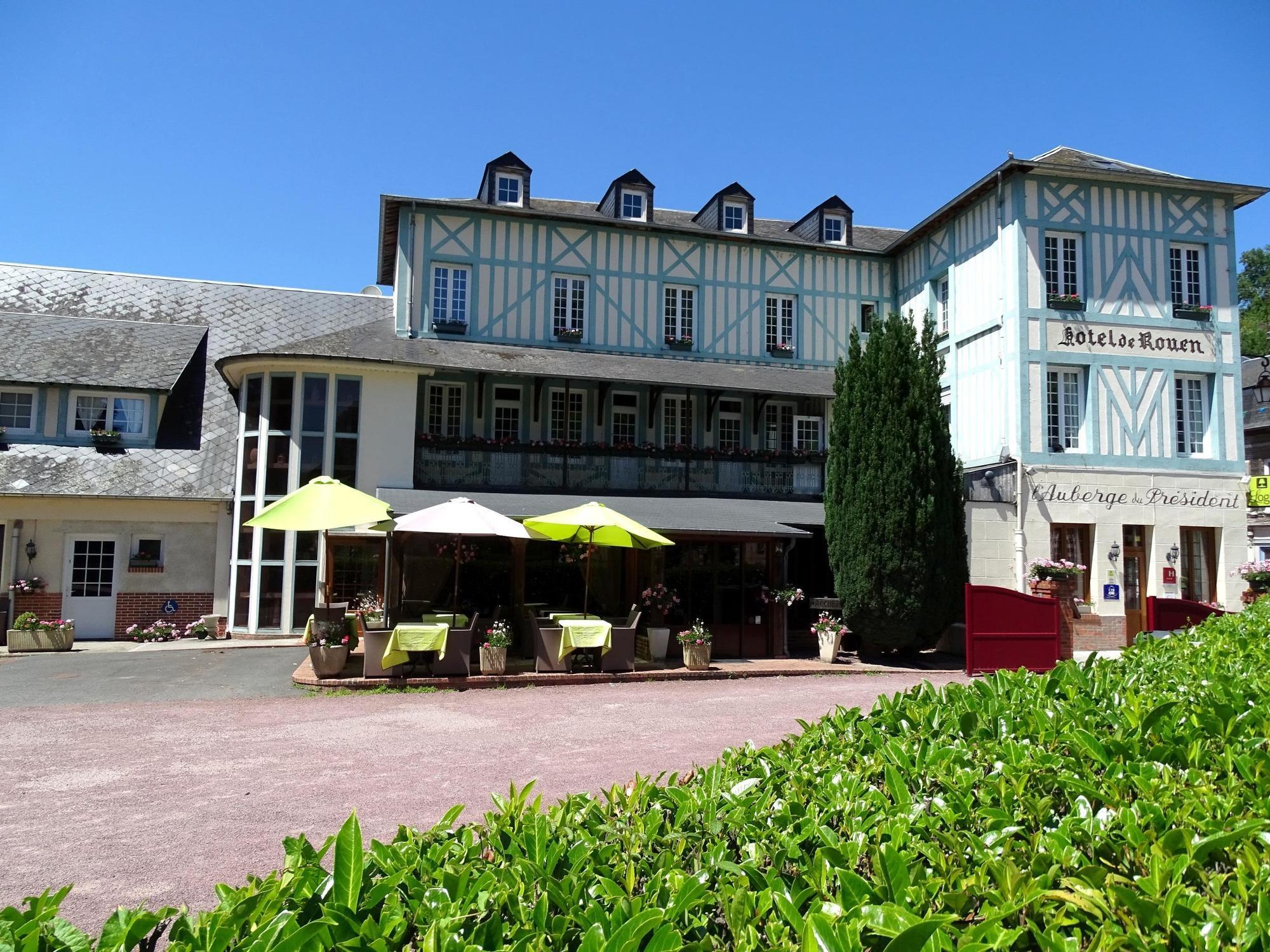 Logis Hotel Restaurant Spa L'Auberge Du President 코르메이유 외부 사진